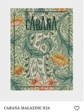 Cabana Magazine Issue No.24 - Green Floral Cover